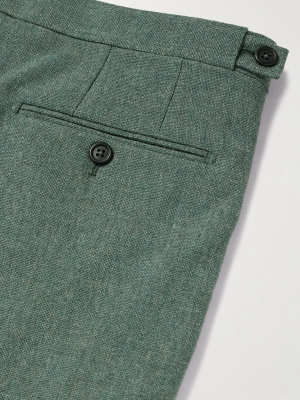 Slim-Fit Wool Suit Trousers - CU Slim-Fit Wool Suit Trousers - CU