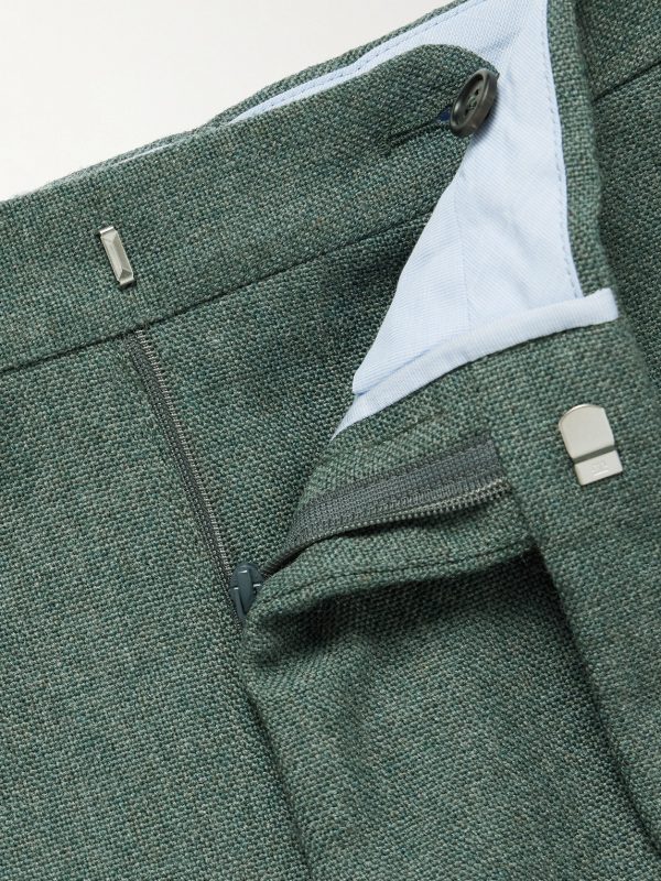 Slim-Fit Wool Suit Trousers - E1 Slim-Fit Wool Suit Trousers - E1