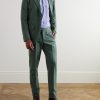 Slim-Fit Wool Suit Trousers - OU Slim-Fit Wool Suit Trousers - OU