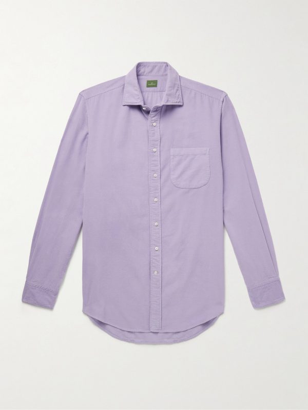 Garment-Dyed Cotton-Corduroy Shirt Garment-Dyed Cotton-Corduroy Shirt