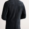 Butcher Unstructured Suede Blazer - BK
