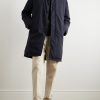 Traveler's Padded Nylon Trench Coat - OU