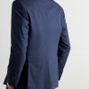 Regular-Fit Wool-Blend Suit Jacket - BK Regular-Fit Wool-Blend Suit Jacket - BK