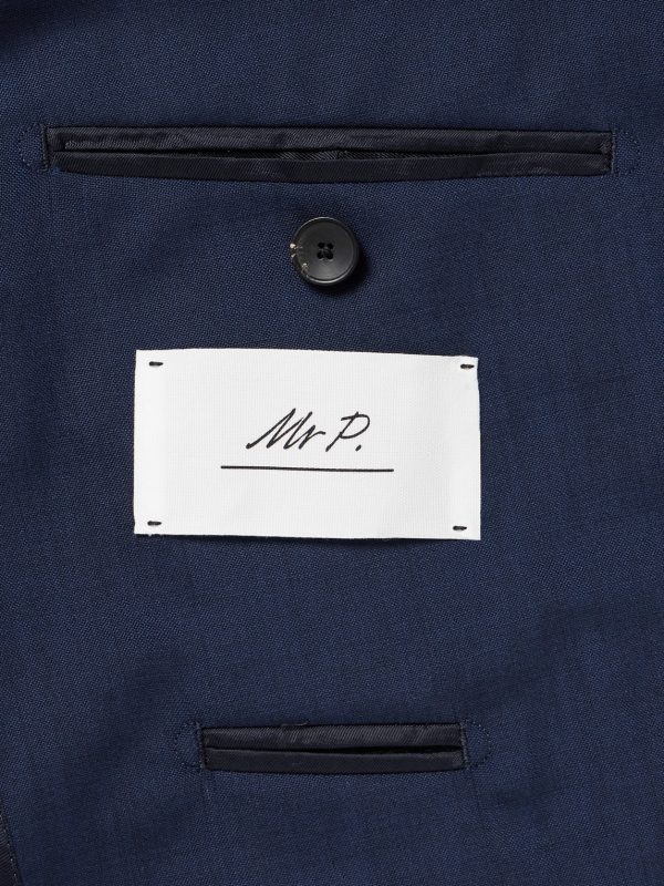 Regular-Fit Wool-Blend Suit Jacket - E1 Regular-Fit Wool-Blend Suit Jacket - E1
