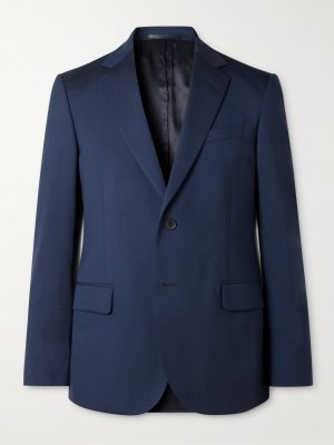 Regular-Fit Wool-Blend Suit Jacket Regular-Fit Wool-Blend Suit Jacket