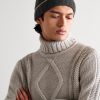 Ribbed Cashmere Beanie - OU