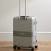 Bank Zip Deluxe 68cm Leather-Trimmed Polycarbonate Spinner Suitcase - BK Bank Zip Deluxe 68cm Leather-Trimmed Polycarbonate Spinner Suitcase - BK