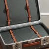 Bank Spinner 68cm Leather-Trimmed Aluminium Suitcase - E1 Bank Spinner 68cm Leather-Trimmed Aluminium Suitcase - E1