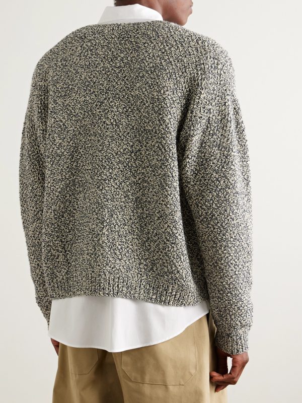 Cotton and Cashmere-Blend Cardigan - BK Cotton and Cashmere-Blend Cardigan - BK