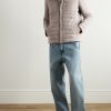 Quilted Striped Seersucker Down Jacket - OU Quilted Striped Seersucker Down Jacket - OU