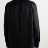 Baroque Satin-Jacquard Shirt - BK Baroque Satin-Jacquard Shirt - BK
