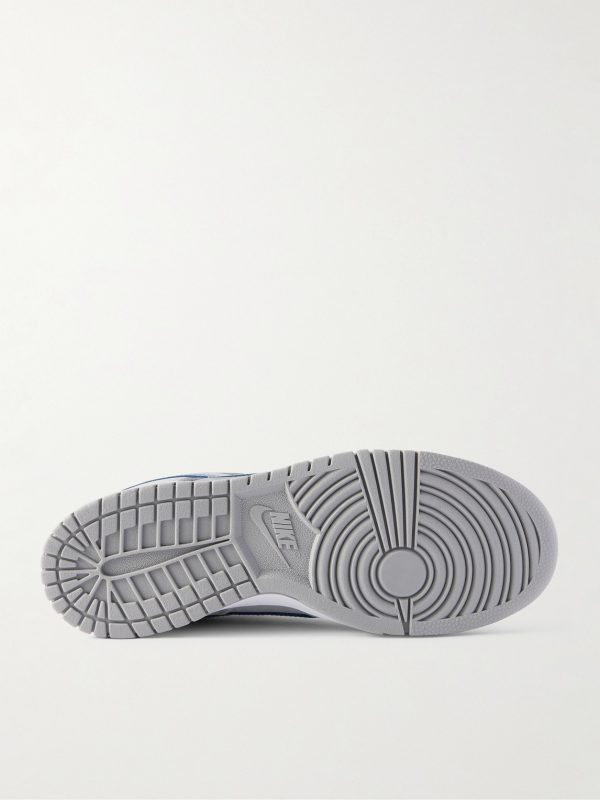 Dunk Low Mesh and Leather Sneakers - E1 Dunk Low Mesh and Leather Sneakers - E1