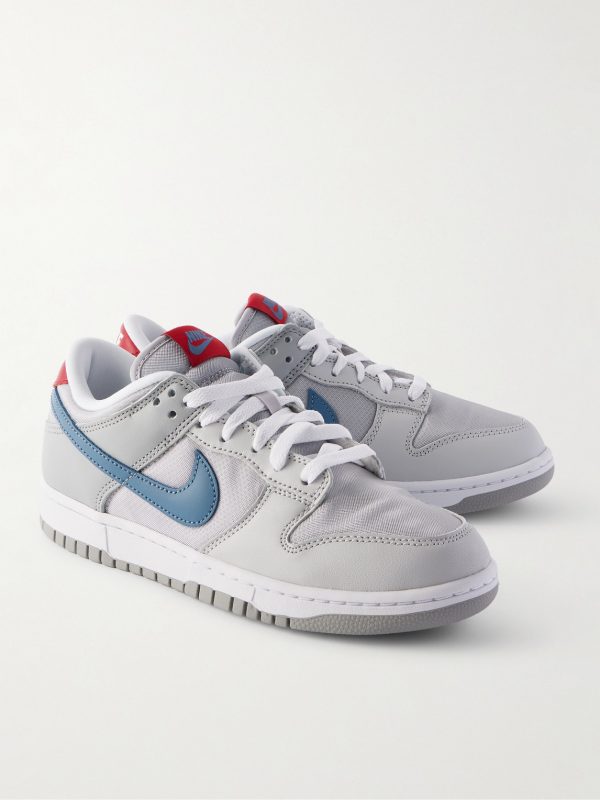 Dunk Low Mesh and Leather Sneakers - FR Dunk Low Mesh and Leather Sneakers - FR