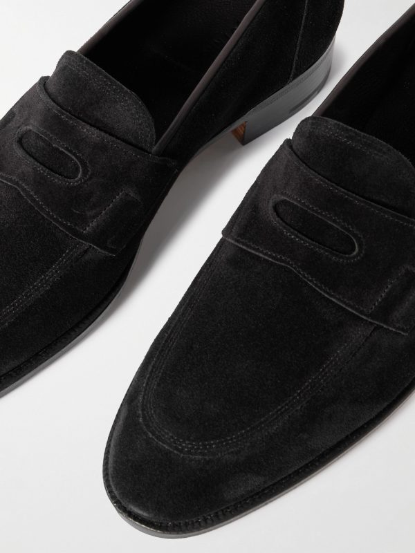 James Suede Penny Loafers - CU
