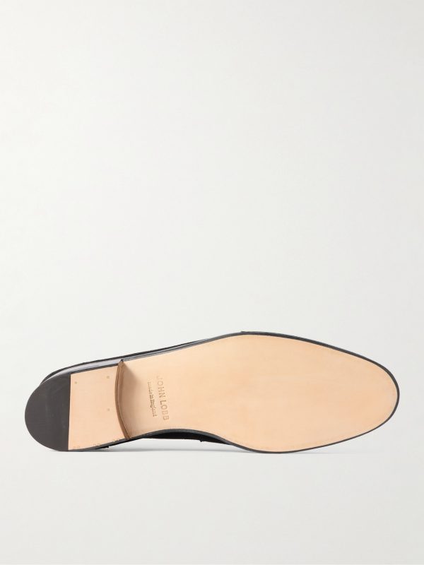 James Suede Penny Loafers - E1