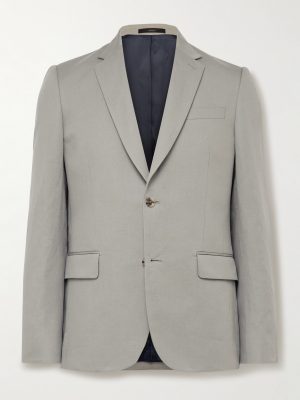 Linen, Cotton and Lyocell-Blend Suit Jacket Linen, Cotton and Lyocell-Blend Suit Jacket