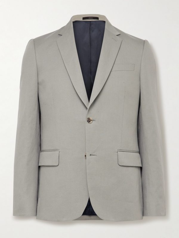 Linen, Cotton and Lyocell-Blend Suit Jacket Linen, Cotton and Lyocell-Blend Suit Jacket