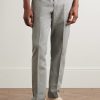 Slim-Fit Linen, Cotton and Lyocell-Blend Suit Trousers - FR Slim-Fit Linen, Cotton and Lyocell-Blend Suit Trousers - FR