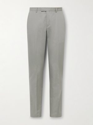 Slim-Fit Linen, Cotton and Lyocell-Blend Suit Trousers