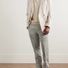 Slim-Fit Linen, Cotton and Lyocell-Blend Suit Trousers - OU Slim-Fit Linen, Cotton and Lyocell-Blend Suit Trousers - OU