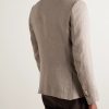 Delave Linen Blazer - BK Delave Linen Blazer - BK