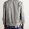 Linen, Cotton and Lyocell-Blend Bomber Jacket - BK Linen, Cotton and Lyocell-Blend Bomber Jacket - BK
