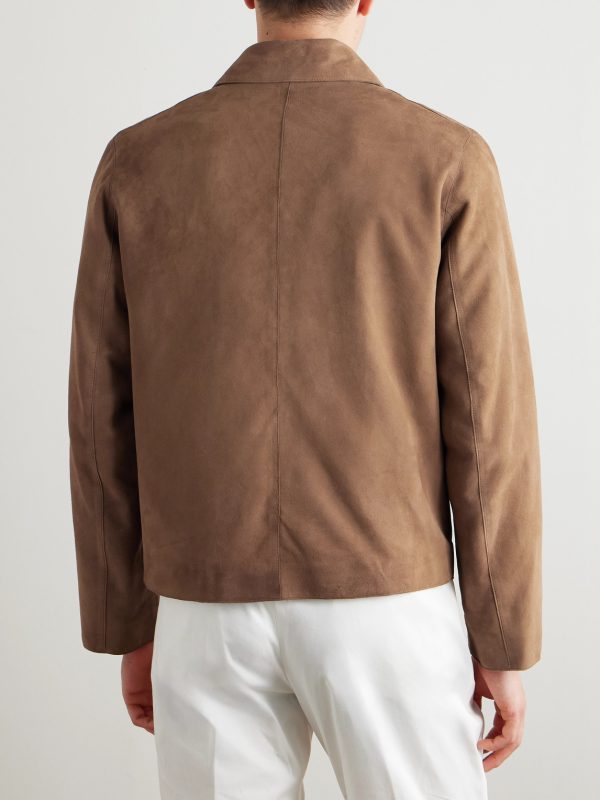 Suede Bomber Jacket - BK
