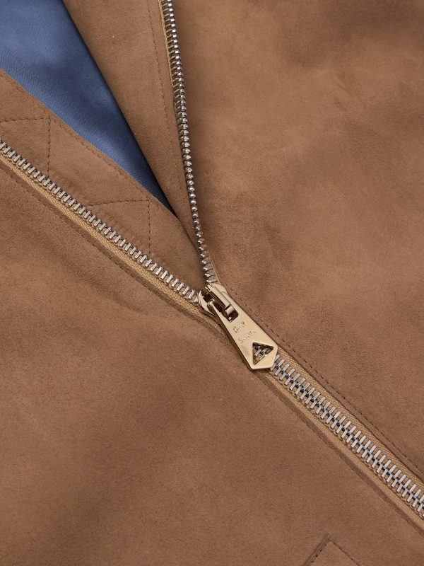 Suede Bomber Jacket - CU