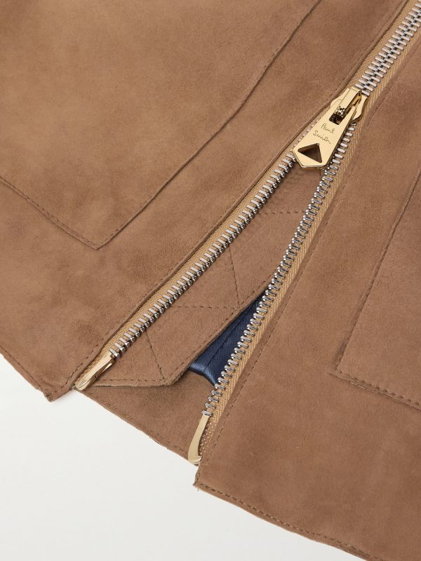 Suede Bomber Jacket - E1
