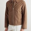 Suede Bomber Jacket - FR