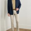Slim-Fit Tapered Garment-Dyed Cotton-Blend Twill Suit Trousers - OU Slim-Fit Tapered Garment-Dyed Cotton-Blend Twill Suit Trousers - OU