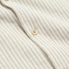 Striped Cotton and Linen-Blend Shirt - CU