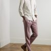 Striped Cotton and Linen-Blend Shirt - OU