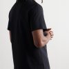 Logo-Embroidered Cotton-Jersey T-Shirt - BK Logo-Embroidered Cotton-Jersey T-Shirt - BK