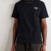 Logo-Embroidered Cotton-Jersey T-Shirt - FR Logo-Embroidered Cotton-Jersey T-Shirt - FR