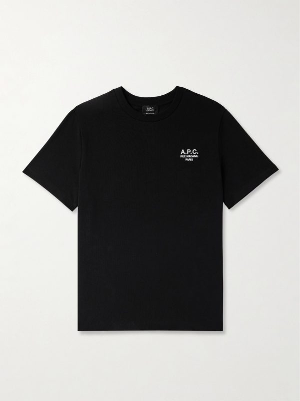 Logo-Embroidered Cotton-Jersey T-Shirt Logo-Embroidered Cotton-Jersey T-Shirt