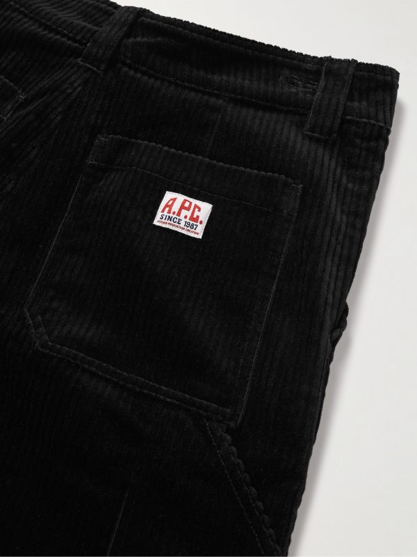 Fergus Straight-Leg Cotton-Blend Corduroy Trousers - CU Fergus Straight-Leg Cotton-Blend Corduroy Trousers - CU