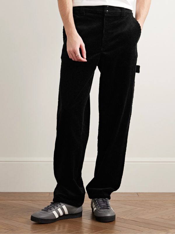 Fergus Straight-Leg Cotton-Blend Corduroy Trousers - FR Fergus Straight-Leg Cotton-Blend Corduroy Trousers - FR