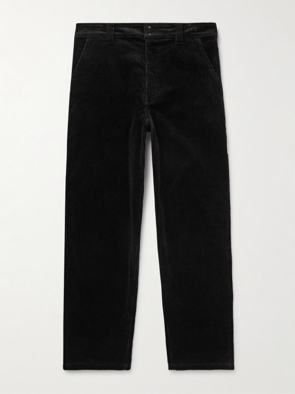 Fergus Straight-Leg Cotton-Blend Corduroy Trousers Fergus Straight-Leg Cotton-Blend Corduroy Trousers