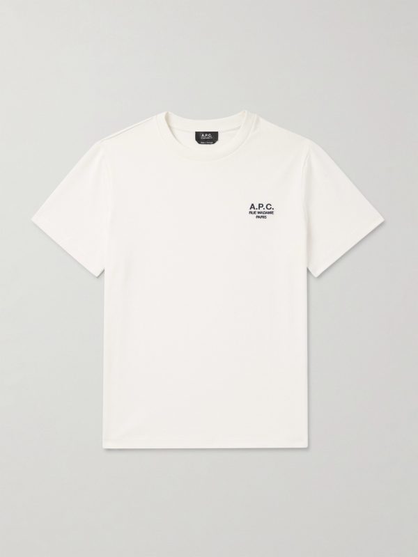 Logo-Embroidered Cotton-Jersey T-Shirt Logo-Embroidered Cotton-Jersey T-Shirt