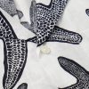 Charli Camp-Collar Printed Linen Shirt - CU