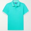 Slim-Fit Logo-Embroidered Organic Cotton-Piqué Polo Shirt Slim-Fit Logo-Embroidered Organic Cotton-Piqué Polo Shirt