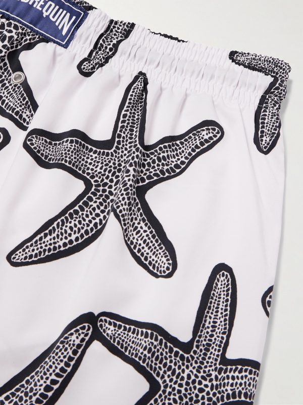 Manta Straight-Leg Short-Length Printed Swim Shorts - CU Manta Straight-Leg Short-Length Printed Swim Shorts - CU