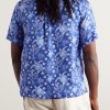 Charli Camp-Collar Printed Silk-Twill Shirt - BK Charli Camp-Collar Printed Silk-Twill Shirt - BK