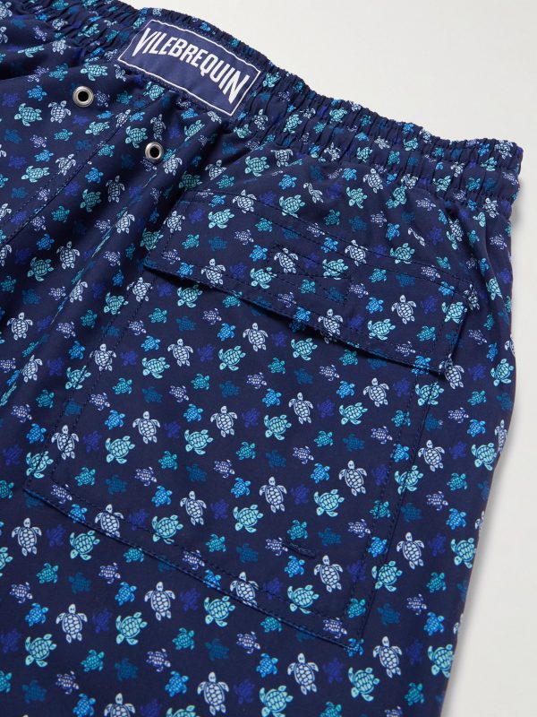 Moorea Straight-Leg Mid-Length Printed Swim Shorts - CU