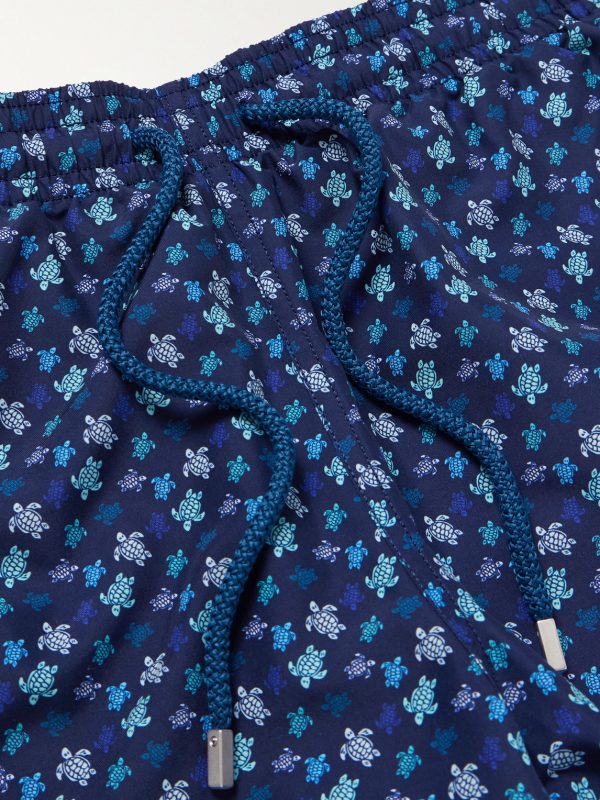 Moorea Straight-Leg Mid-Length Printed Swim Shorts - E1