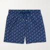 Moorea Straight-Leg Mid-Length Printed Swim Shorts