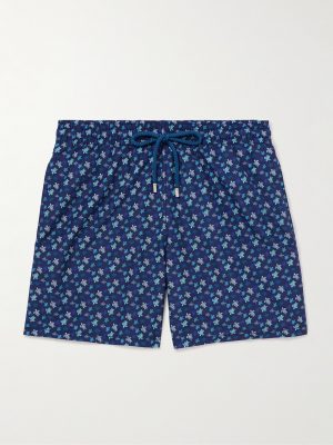 Moorea Straight-Leg Mid-Length Printed Swim Shorts Moorea Straight-Leg Mid-Length Printed Swim Shorts