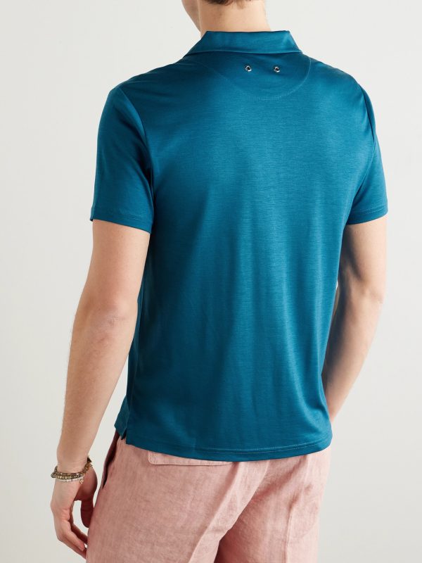 Pirinol TENCEL™ Lyocell Polo Shirt - BK