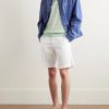 Ponche Lyocell and Cotton-Blend Bermuda Shorts - OU Ponche Lyocell and Cotton-Blend Bermuda Shorts - OU